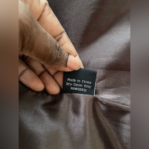 Surell for Bloomingdale's 100% Rabbit Fur Zip Vest Size S/M - Picture 6 of 11